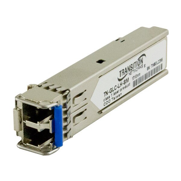 CISCO COMPATIBLE SFP, 1000BASE-LX 1310NM (LC), SM 10KM, Transition Networks, Mfr#: TN-GLC-LH-SM